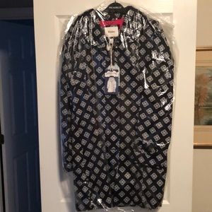 Hatley Women’s Raincoat 14, Black and White, BNWT